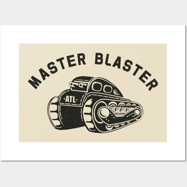 Master Blaster Wall Art by DanielLiamGill